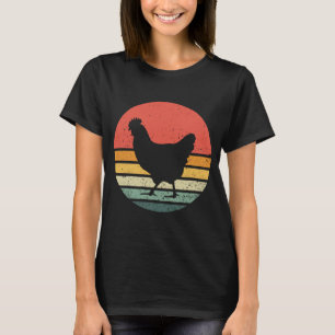 Camiseta Frango Retro Vintage Frango Agricultor
