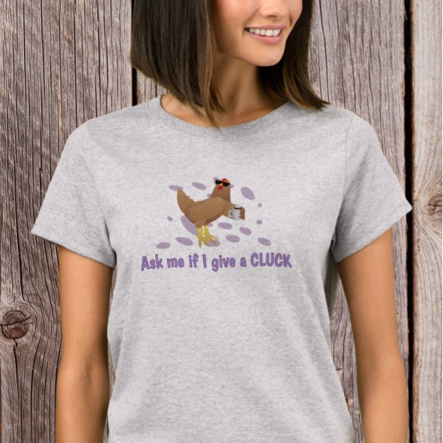 Camiseta Frango Sarcástico – Pergunte se Eu Dou uma Risada (Criador carregado)
