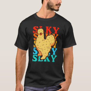 Camiseta Frango Silkie Vintage