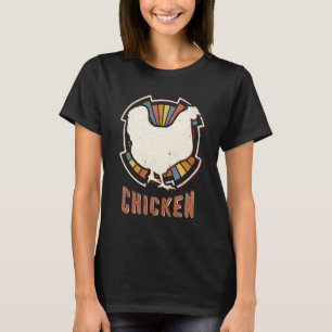 Camiseta Frango Vintage Clássico Retro Amor Animal