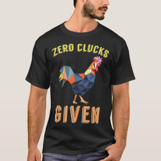 Camiseta Frango Zero Clucks Dados