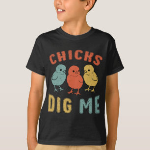 Camiseta Frangos de Domingo de Páscoa Me Acham Engraçado Am