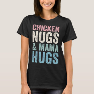 Camiseta Frangos Nuggets e Abraços da Mamãe para o Nugget V