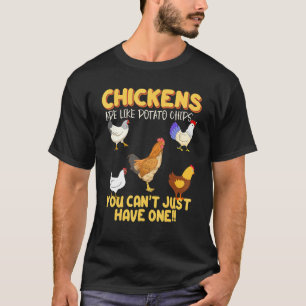 Camiseta Frangos São Como Batatas Fritas Frango Fazendeir