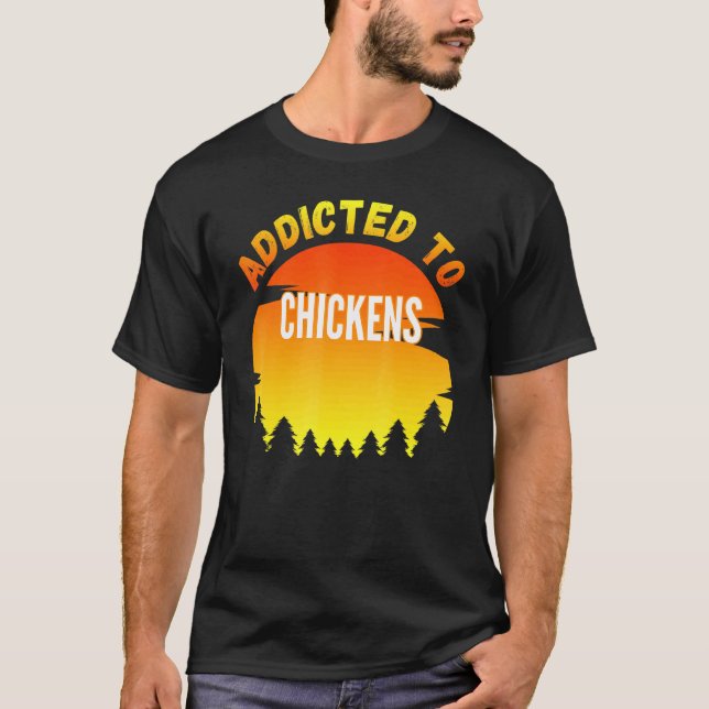 Camiseta Frangos Viciados Em Frangos (Frente)