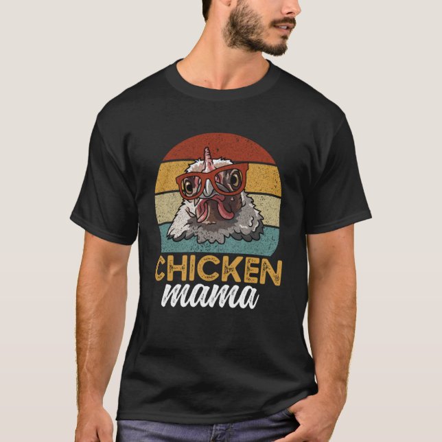 Camiseta Franguinha Mama Retro Fogueira Fogueira Fogueira P (Frente)