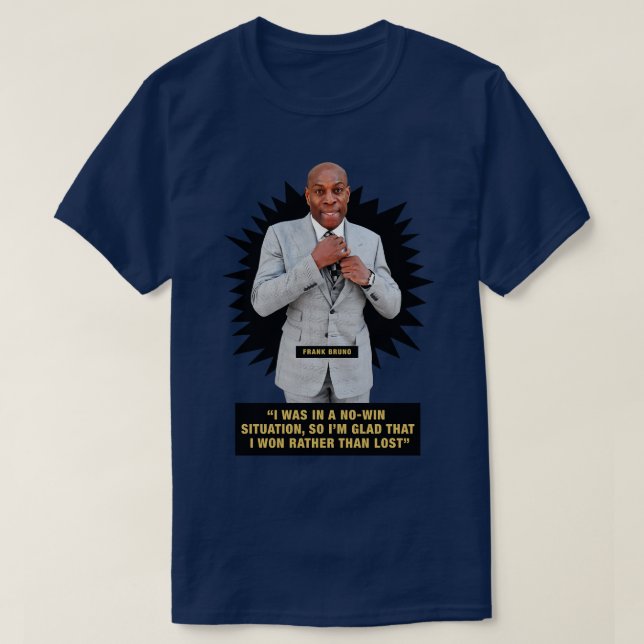 Camiseta Frank Bruno (Frente do Design)