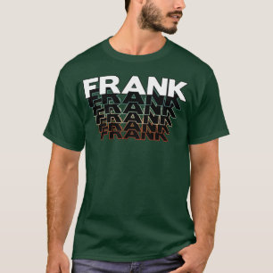 Camiseta Frank Divertido Retro Vintage Pôr do Sol Frank 80s