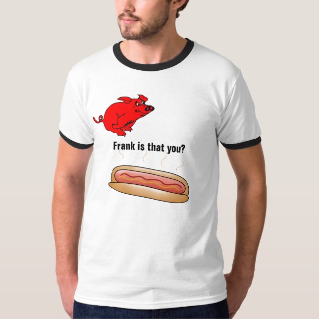 Camiseta Frank É Você? Ringer Tee (Frente)