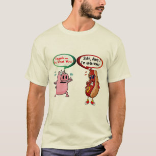 Camiseta Frank, és tu? Sou capa de CHURRASCOS de cães dis