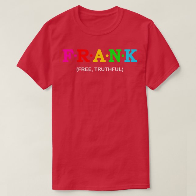 Camiseta Frank Free Truthful (Frente do Design)