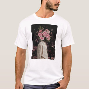 Camiseta Frank Moth floral Art