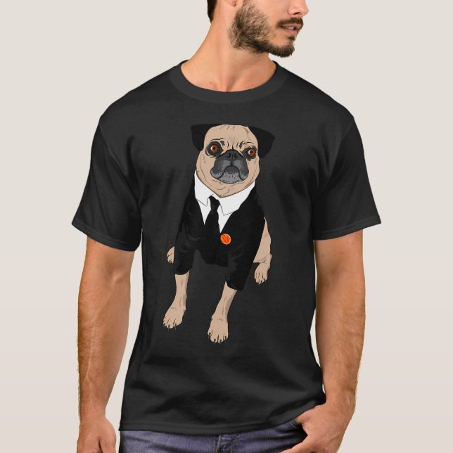 Camiseta Frank o Pug (Frente)
