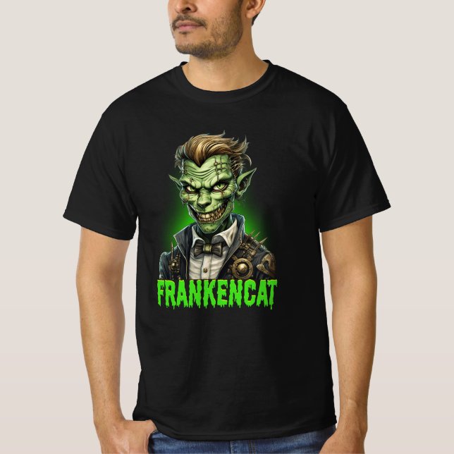 Camiseta Frankencat / Frankenstein (Frente)