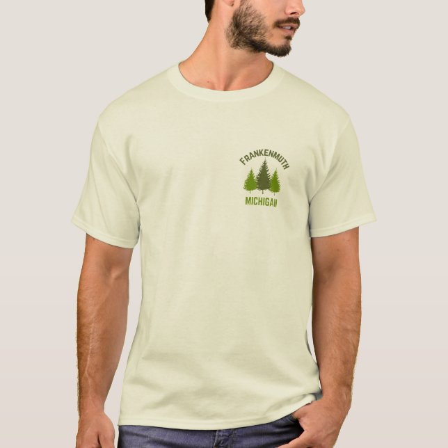 Camiseta Frankenmuth Michigan Mens T-Shirt (Frente)