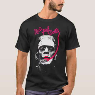 Camiseta Frankenstein da Nova Iorque Doll (Rosa)