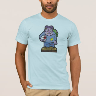 Camiseta frankenstein e sapo