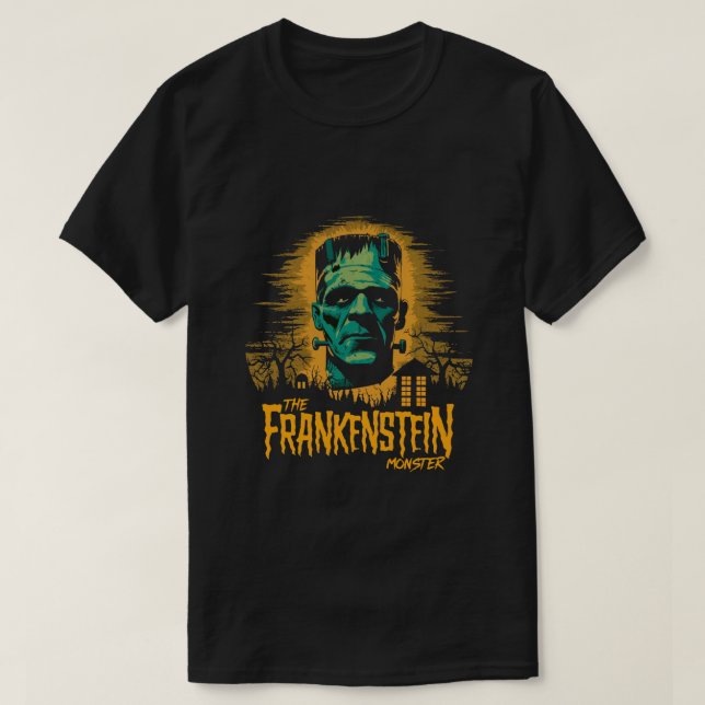 Camiseta Frankenstein Monster (Frente do Design)