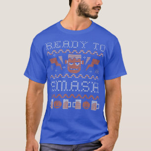 Camiseta Frankenstein T Ready to Smash Dia de as Bruxas eng