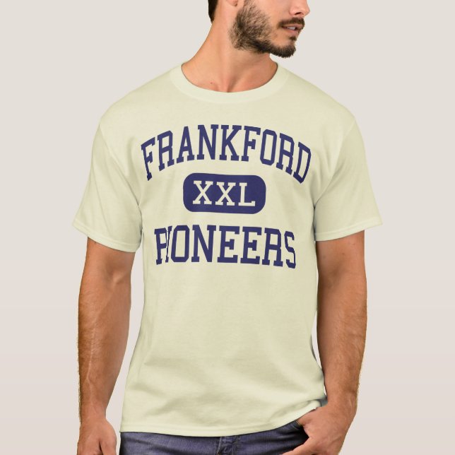 Camiseta Frankford - pioneiros - alto - Philadelphfia (Frente)