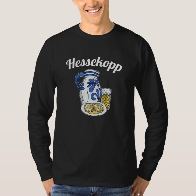 Camiseta Frankfurt Hessen Apple Wine Que Diz Hessekopp Ffm  (Frente)