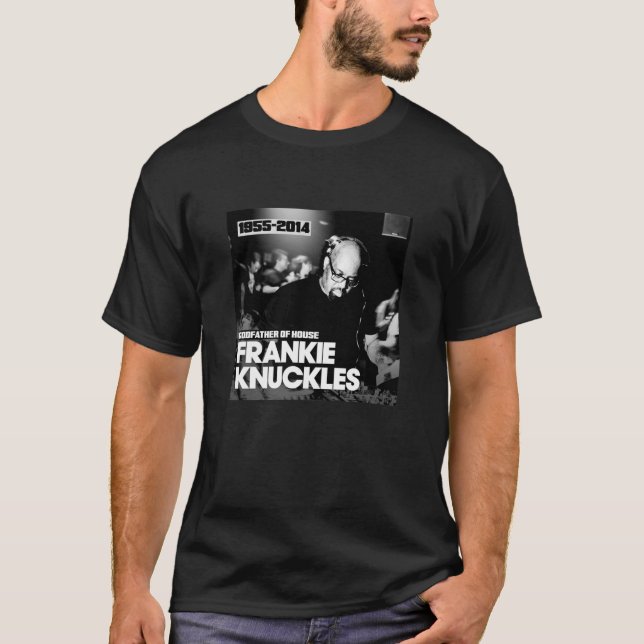 Camiseta Frankie Knuckles RIP (Frente)