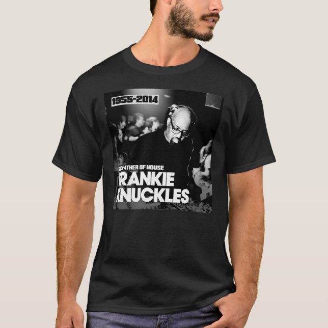 Camiseta Frankie Knuckles RIP, Design  Classic T-Shirt (Frente)