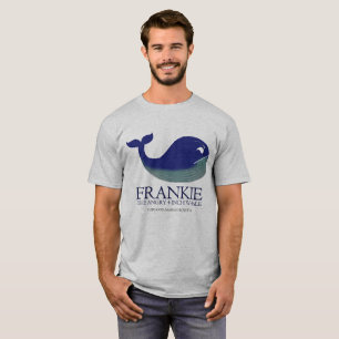 Camiseta Frankie, o Tee da Baleia de 4 Polegadas