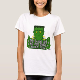 Camiseta Frankie Você Me Assustou! Coloque Sua Máscara De V