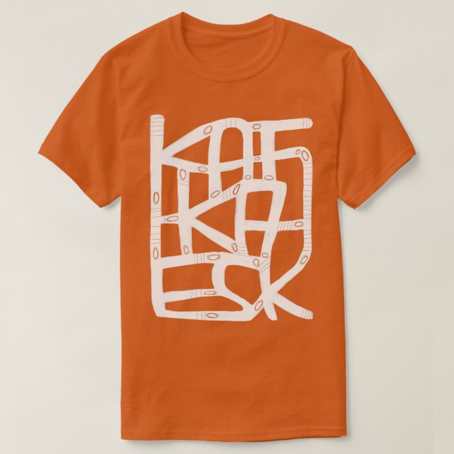 Camiseta Franz Kafka kafkaesk 1 (Frente do Design)