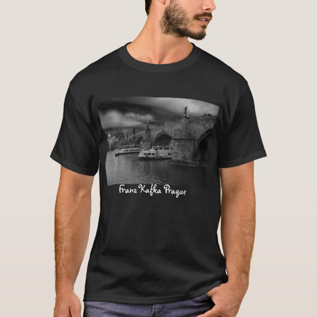 Camiseta Franz Kafka Praga (Frente)