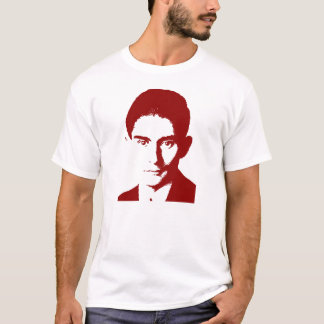 Camiseta Franz Kafka vermelho
