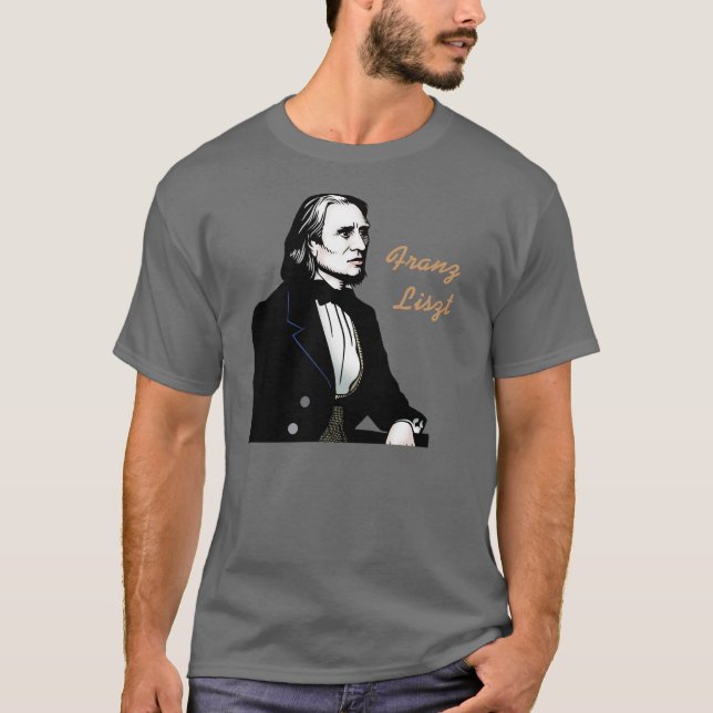 Camiseta Franz Liszt (Frente)