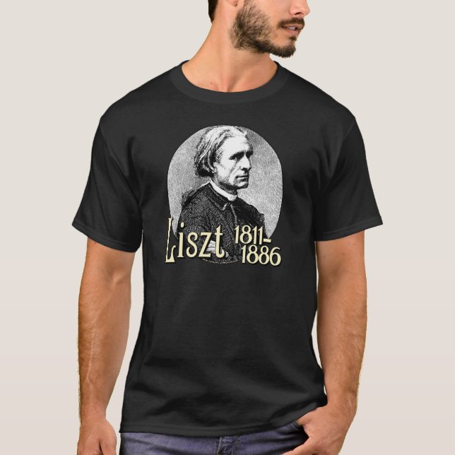 Camiseta Franz Liszt (Frente)