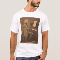 Franz Liszt no piano