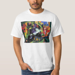 Camiseta Franz Marc - abstrato com gado
