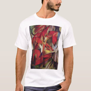 Camiseta Franz Marc - raposas