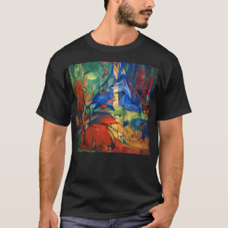 Camiseta Franz Marc Roe Deer Na Floresta