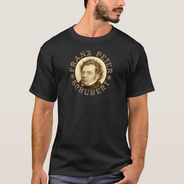 Camiseta Franz Peter Schubert - Vintage - ZZ T-Shirt (Frente)