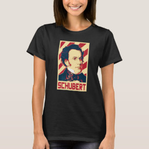 Camiseta Franz Schubert Classic Music Composer Prop