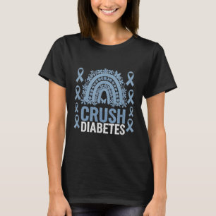 Camiseta Fraqueza Diabetes Sensibilização Borboleta Fita