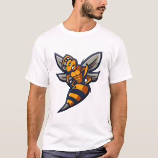 Camiseta Fraqueza Wasp com Asas de Propagação - Pronto para