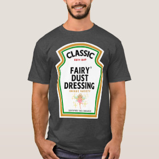 Camiseta Frasco de Halloween Fada Poti de Poda de Poeira