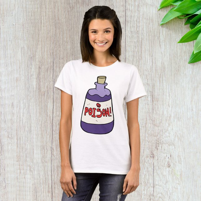 Camiseta Frasco Roxo De Veneno (Criador carregado)
