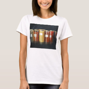 Camiseta Frascos do pigmento