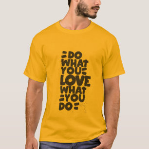 Camiseta Frase de palavras desenhadas à mão Quem Procura En