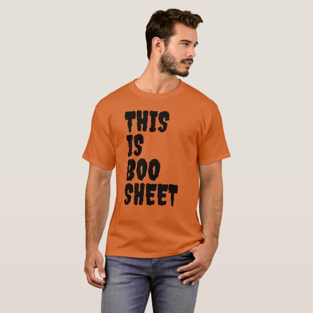Camiseta Frase Engraçada de Halloween (Frente Completa)