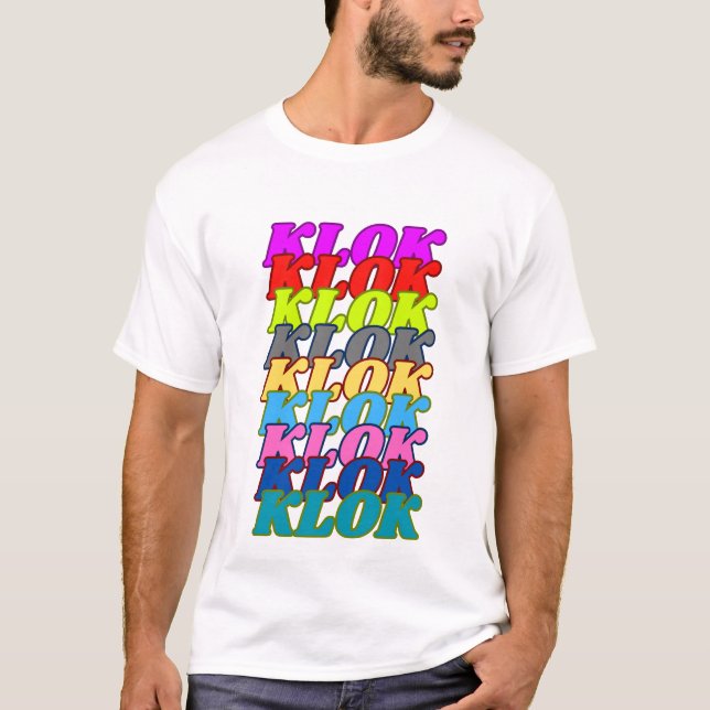 Camiseta Frases Dominicanas: KLOK (Frente)