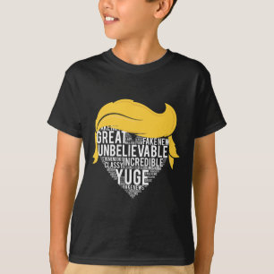 Camiseta Frases e Ditos de Donald Trump Dia dos Namorados T