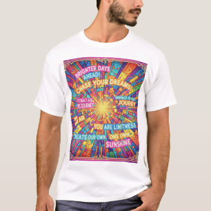 Camiseta frases motivação